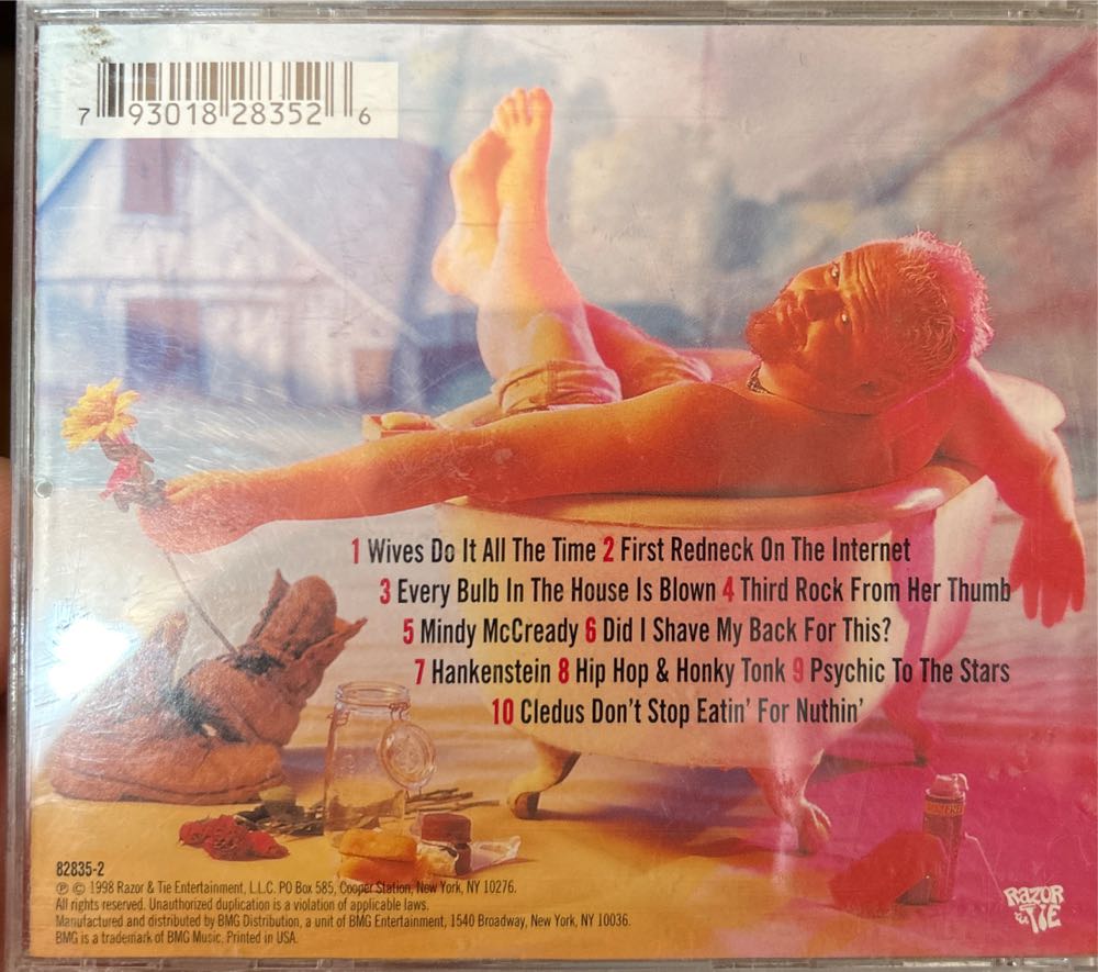 Did I Shave My Back for This? - Cledus T. Judd (CD - 149) music collectible [Barcode 793018283526] - Main Image 2