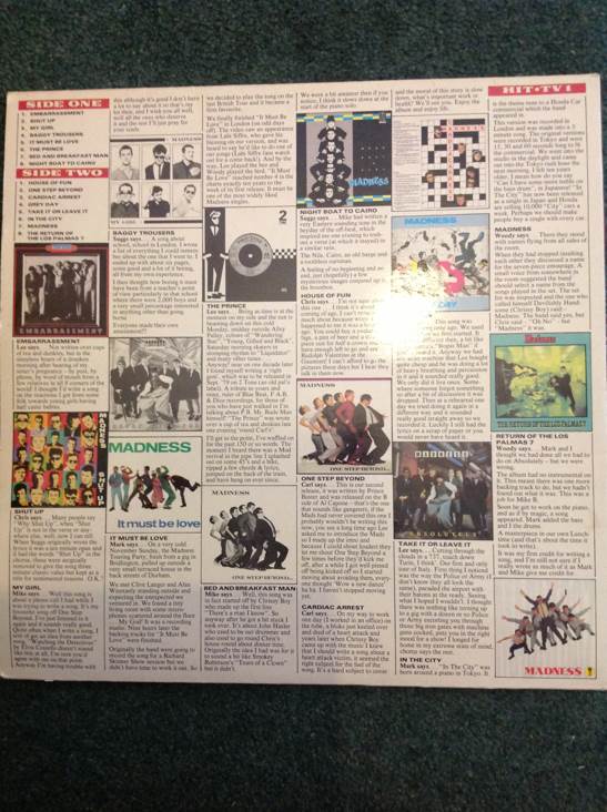 Complete Madness - Madness (12”) music collectible - Main Image 2