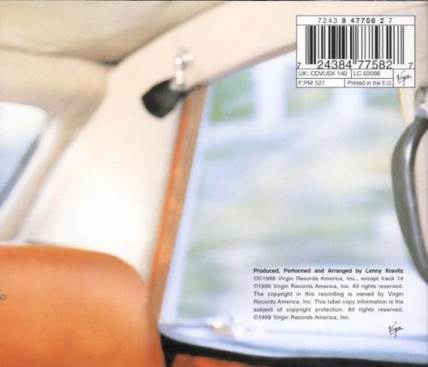 5 - Lenny Kravitz (CD - 6626) music collectible [Barcode 724384560522] - Main Image 2