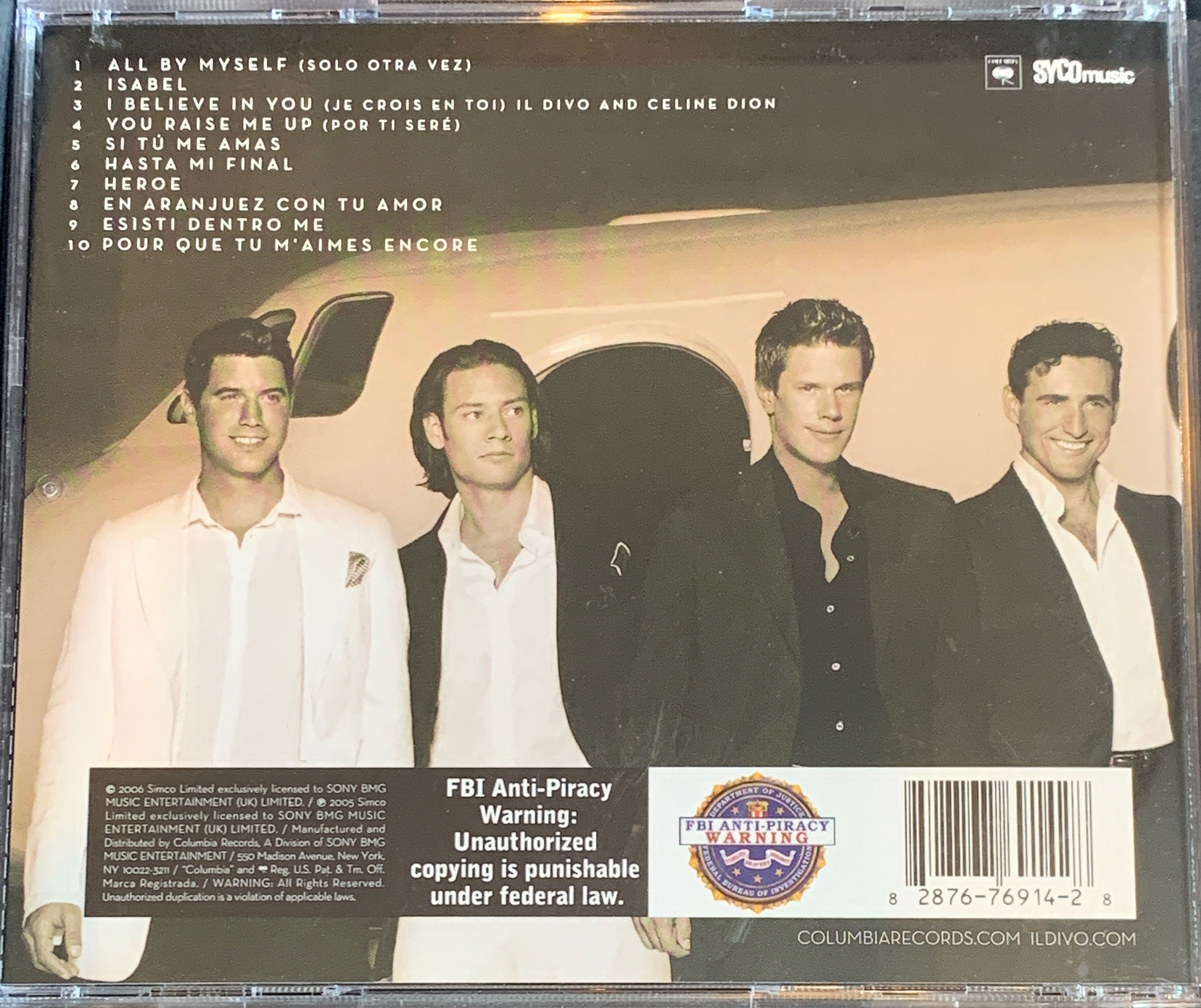 Ancora - Il Divo (CD) music collectible [Barcode 828767691428] - Main Image 3
