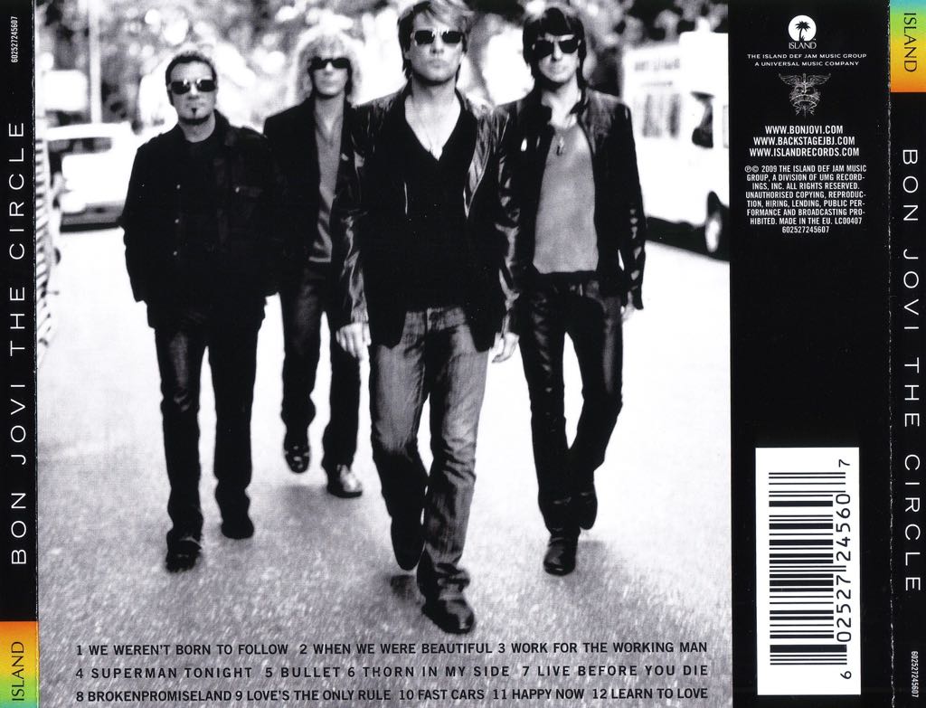 The circle - Bon Jovi (MP3) music collectible - Main Image 2