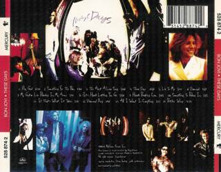 These days - Bon Jovi (CD - 63) music collectible [Barcode 731453811928] - Main Image 2