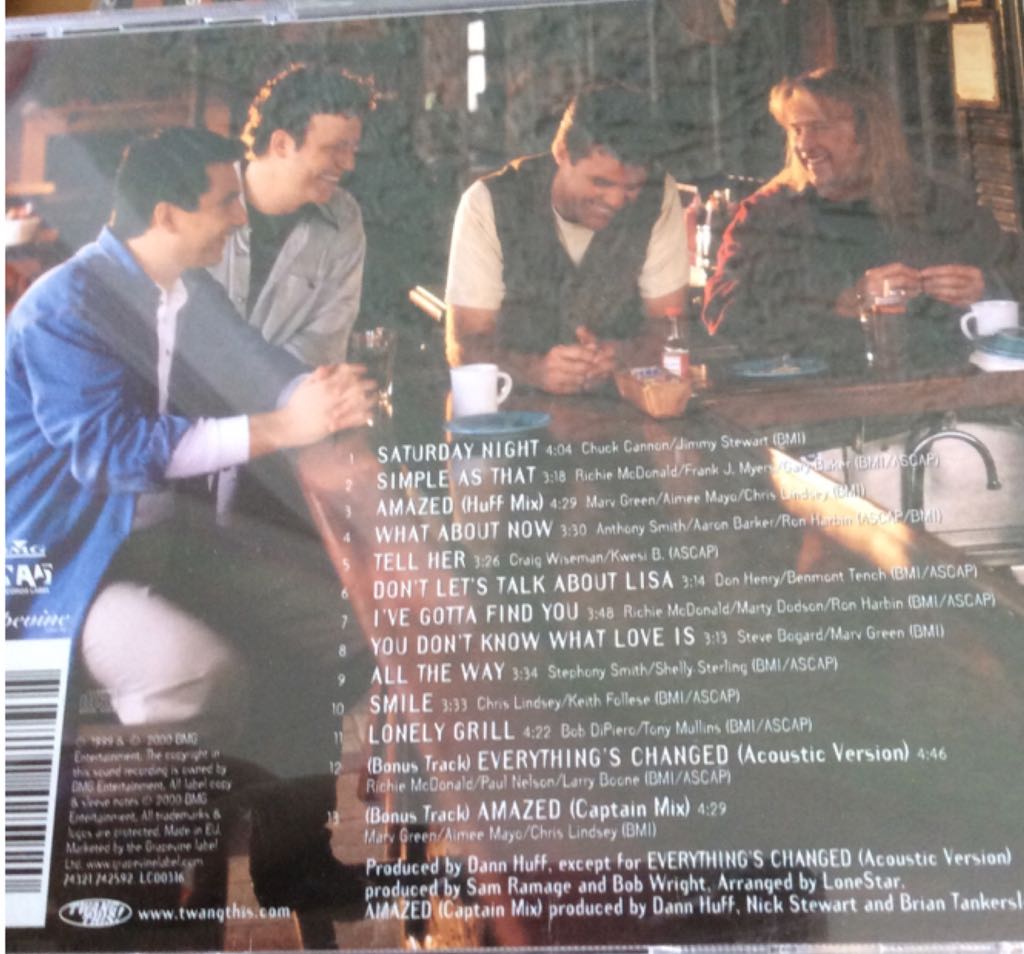 Lonely Grill - REMOVE - Lonestar (CD) music collectible [Barcode 743217425920] - Main Image 2