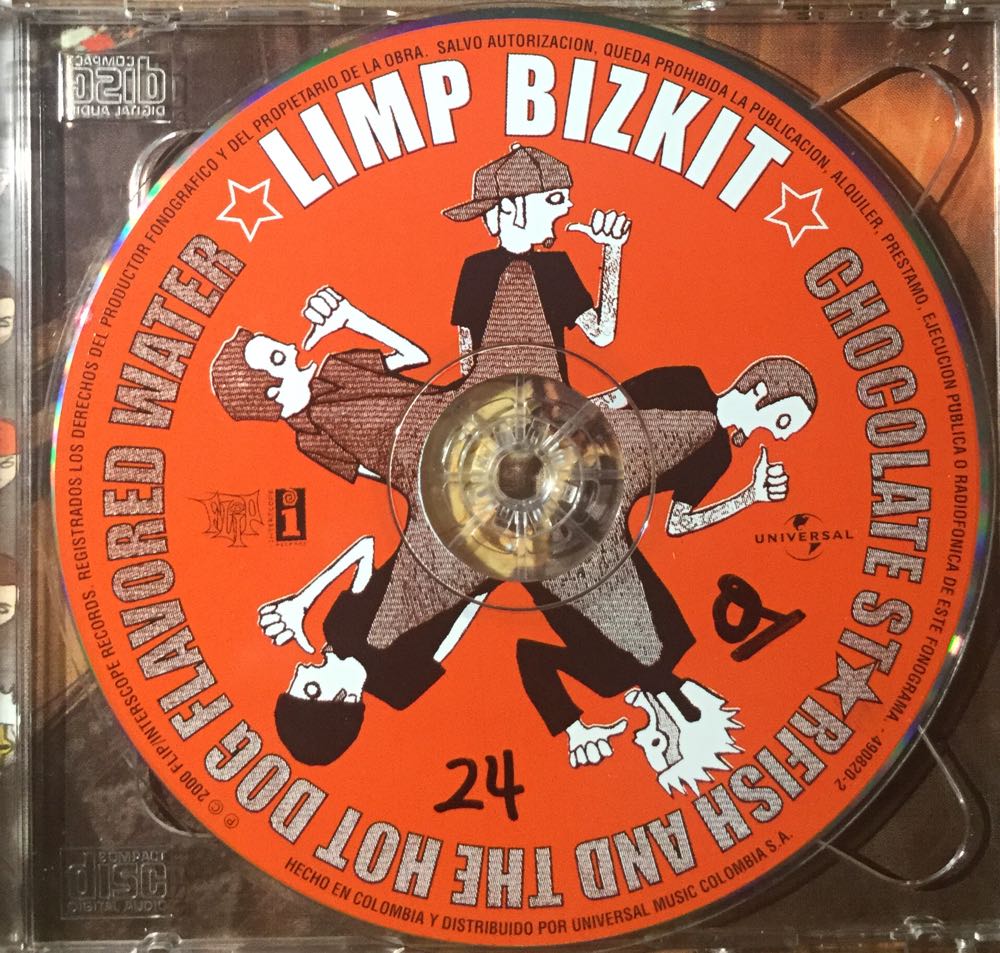 Chocolate Starfish and The Hot Dog Flavored Water - Limp Bizkit (CD) music collectible [Barcode 606949082024] - Main Image 3