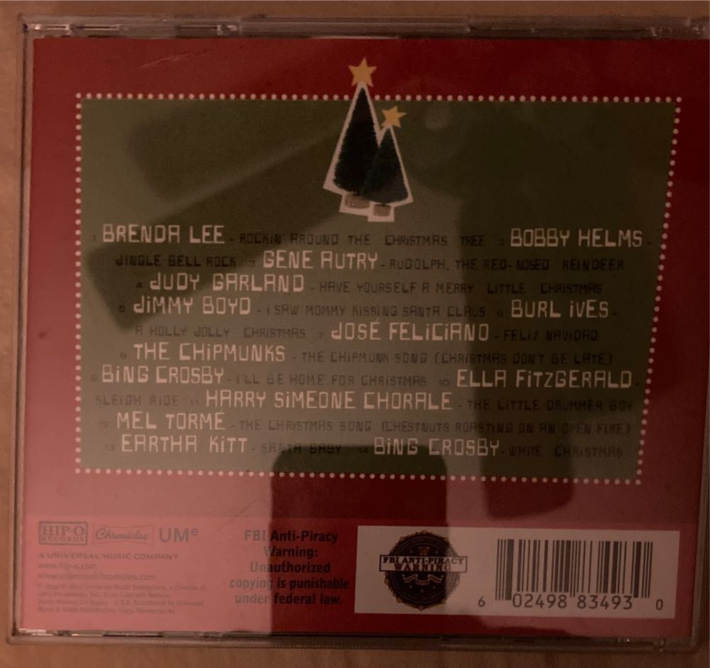 Santa’s Greatest Hits - Santa’s Greatest Hits (CD) music collectible [Barcode 602498834930] - Main Image 2