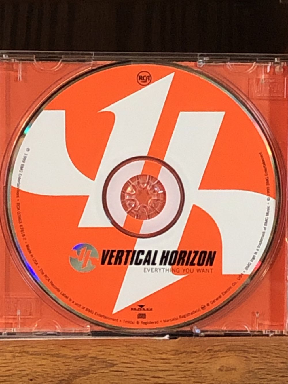 Everything You Want - Vertical Horizon (CD - 46) music collectible [Barcode 078636781822] - Main Image 4