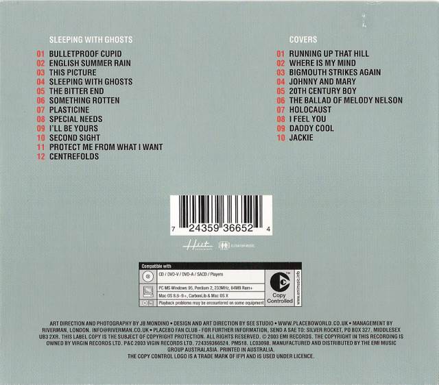Sleeping With Ghosts - Placebo (CD - 47) music collectible [Barcode 724358260229] - Main Image 2
