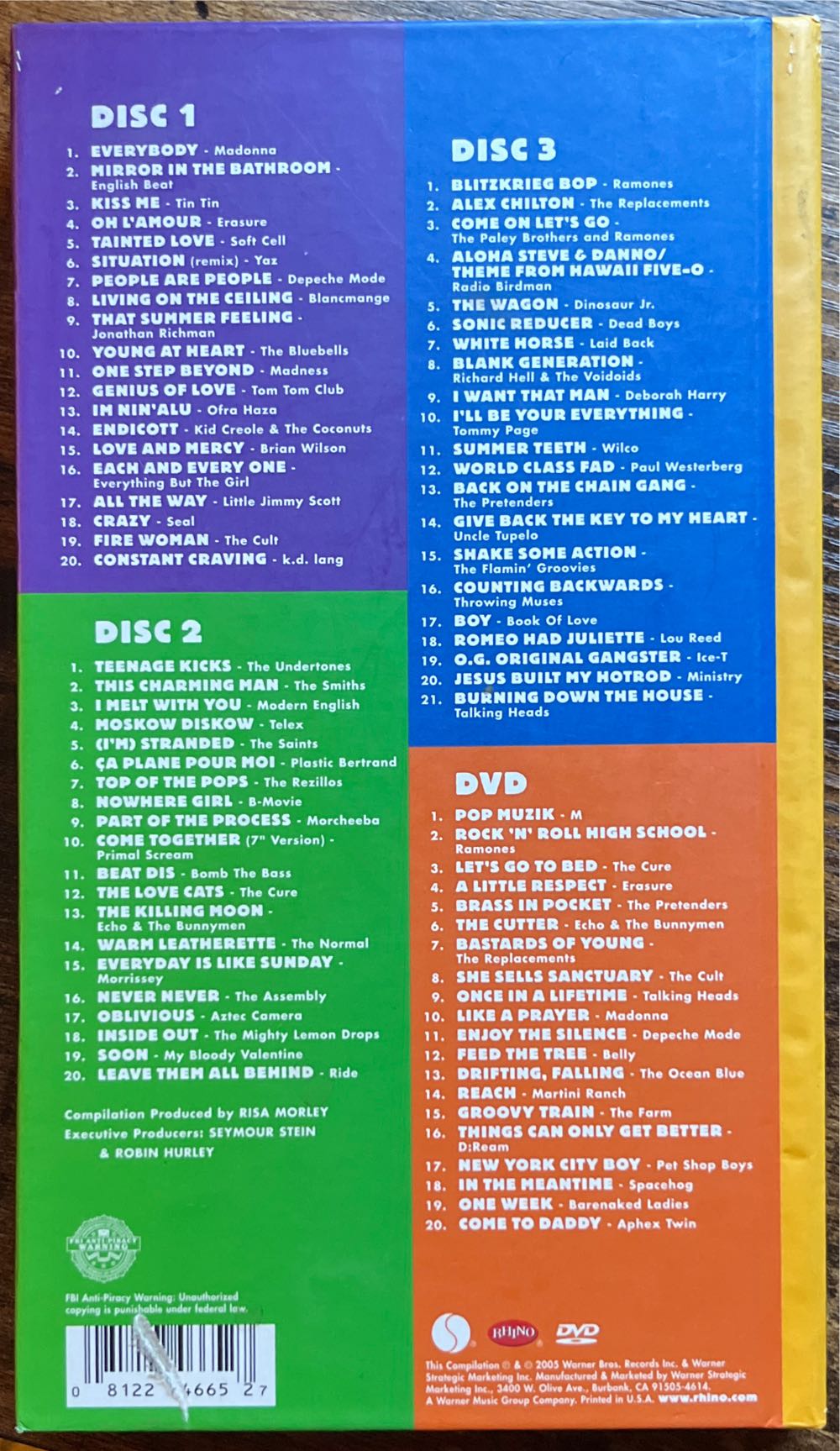 Just Say Sire: The Sire Records Story - Various (stax) (CD - 228) music collectible [Barcode 081227466527] - Main Image 2