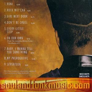 Dance! …ya know it! - Bobby Brown (CD) music collectible [Barcode 5011781607420] - Main Image 2