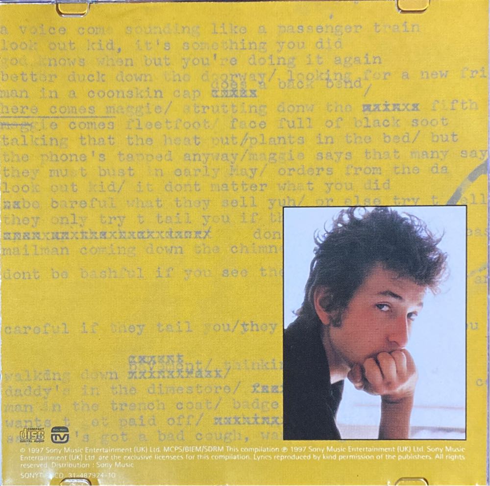 C4. The Best Of Bob Dylan - Dylan, Bob (CD - 73.58) music collectible [Barcode 777499456914] - Main Image 4