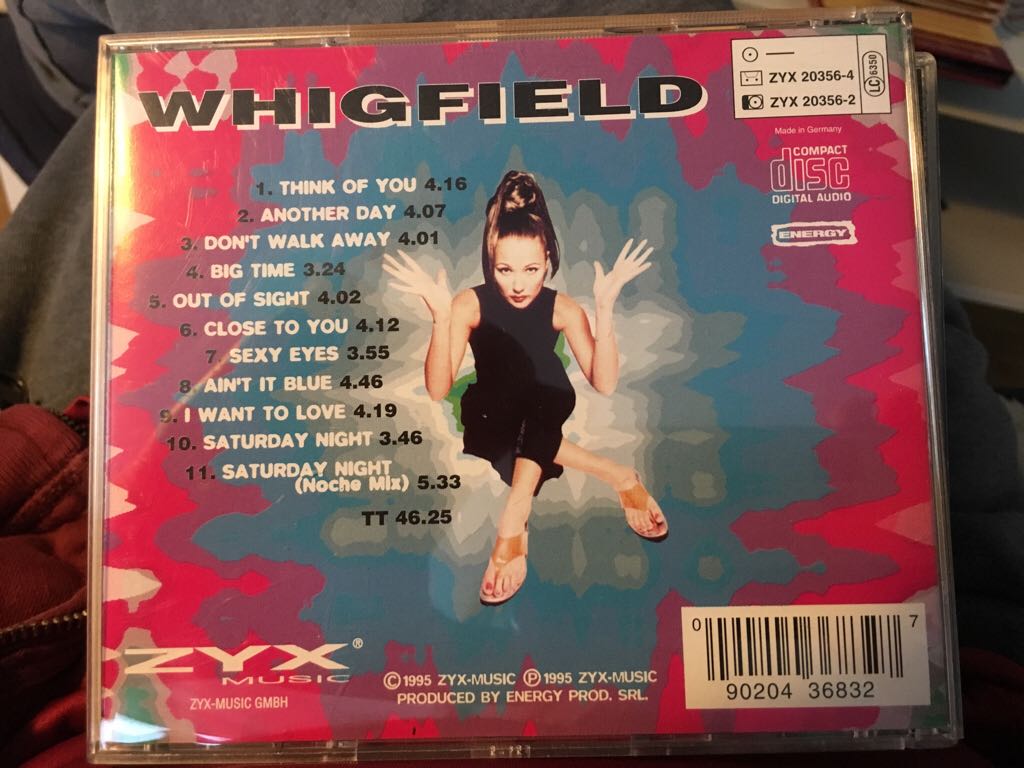 Whigfield - Whigfield music collectible - Main Image 2