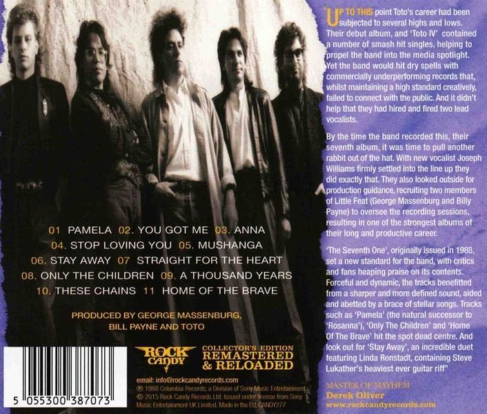 The Seventh One - Toto (CD) music collectible [Barcode 5099746064594] - Main Image 2