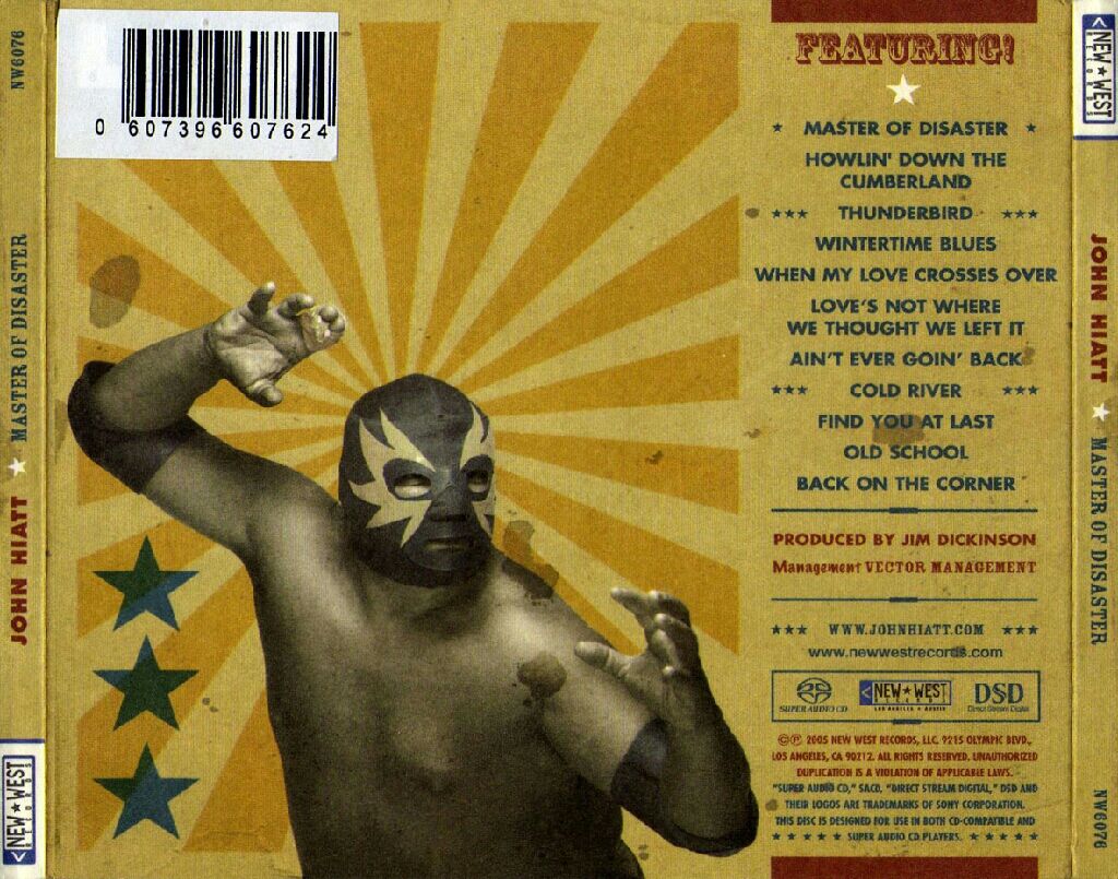 Master Of Disaster - John Hiatt (Cassette) music collectible - Main Image 2