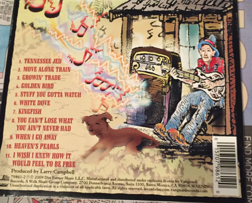 Electric Dirt - Helm, Levon (CD - 47) music collectible [Barcode 015707986120] - Main Image 2