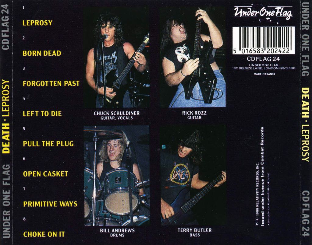 Leprosy - Death music collectible - Main Image 2