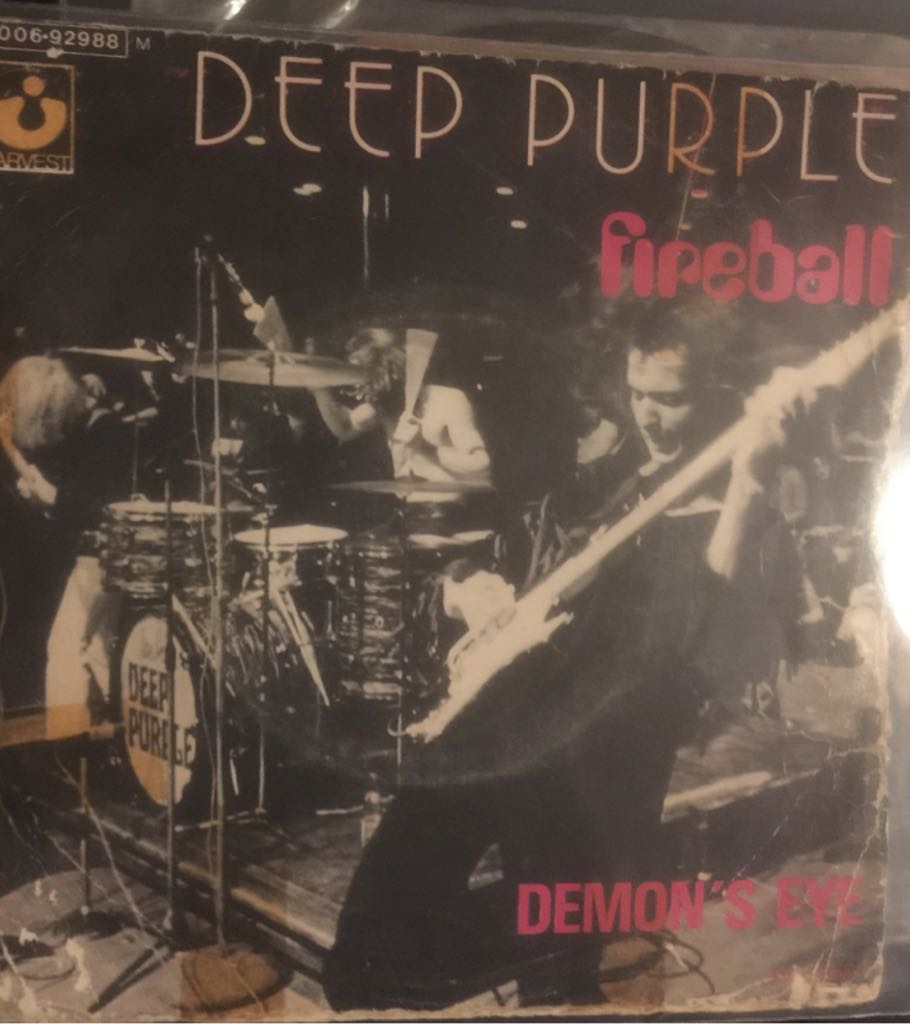 Fireball (Vinyl Single) - Deep Purple (7”) music collectible - Main Image 1