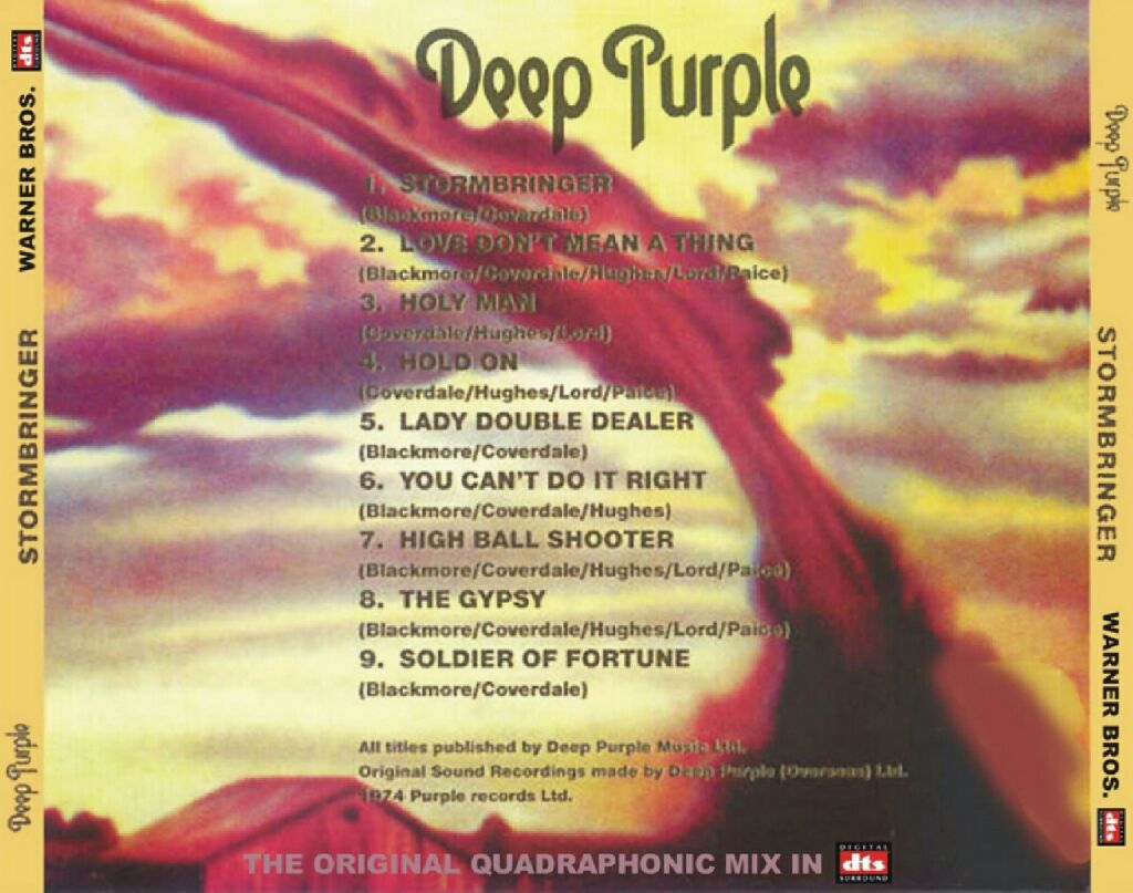 Stormbringer - Deep Purple (12” - 36) music collectible [Barcode 0077779108428] - Main Image 2