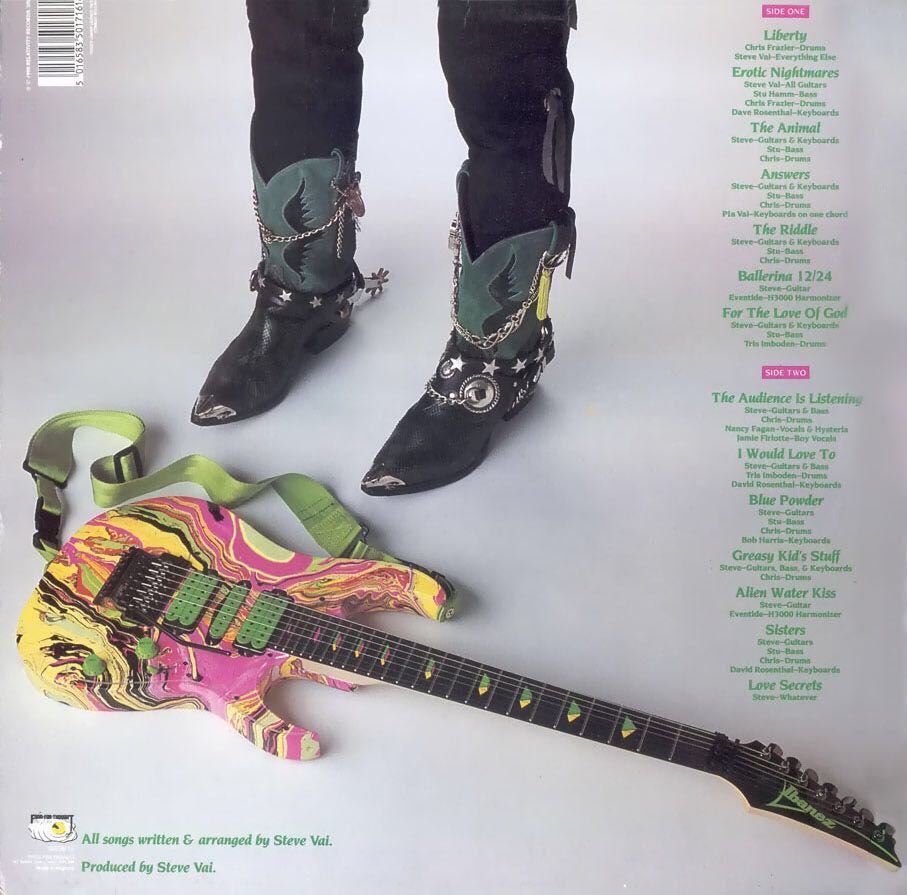 Passion And Warfare - 134 - Steve Vai (CD - 5243) music collectible - Main Image 2