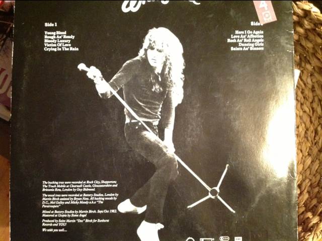 Saints and Sinners - Whitesnake (12”) music collectible - Main Image 2
