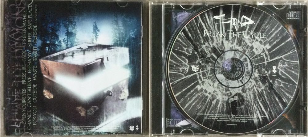 Break Cycle - Staind (CD - 51) music collectible [Barcode 075596266420] - Main Image 3