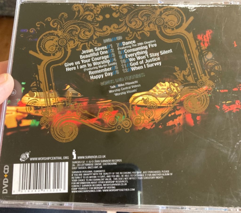 Happy Day - Live Worship / London - Tim Hughes (CD) music collectible [Barcode 5019282513226] - Main Image 2