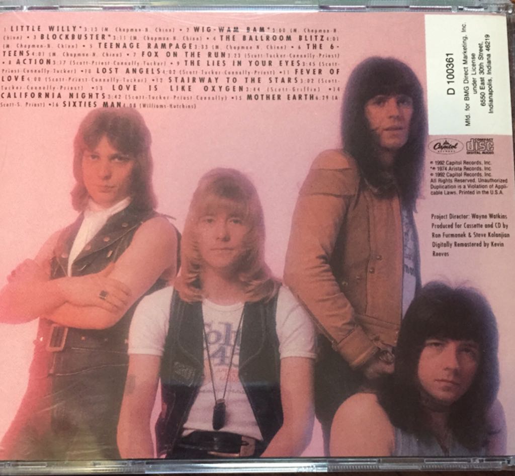 The Best Of Sweet - Sweet (CD) music collectible - Main Image 2