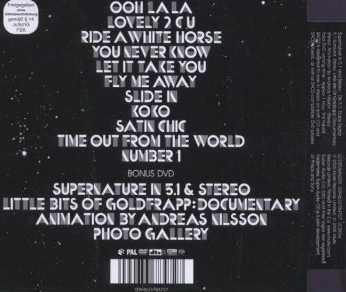 Supernature - Goldfrapp (SACD) music collectible [Barcode 094633782624] - Main Image 2