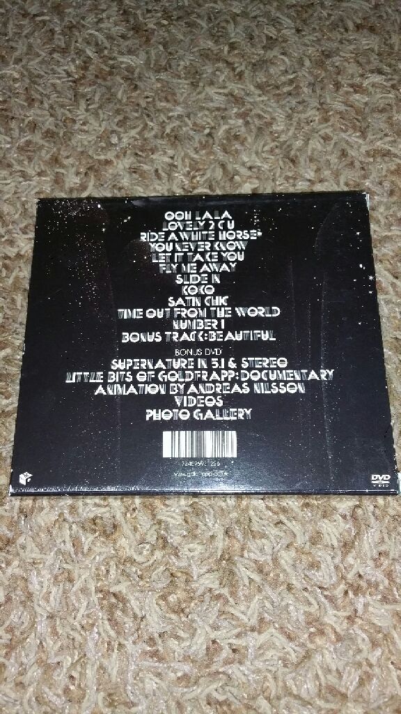 Supernature - Goldfrapp (CD) music collectible [Barcode 724596931226] - Main Image 2