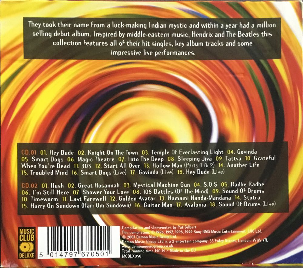 Tattva: The Best Of Kula Shaker - Shaker, Kula (CD - 67) music collectible [Barcode 5014797670501] - Main Image 2
