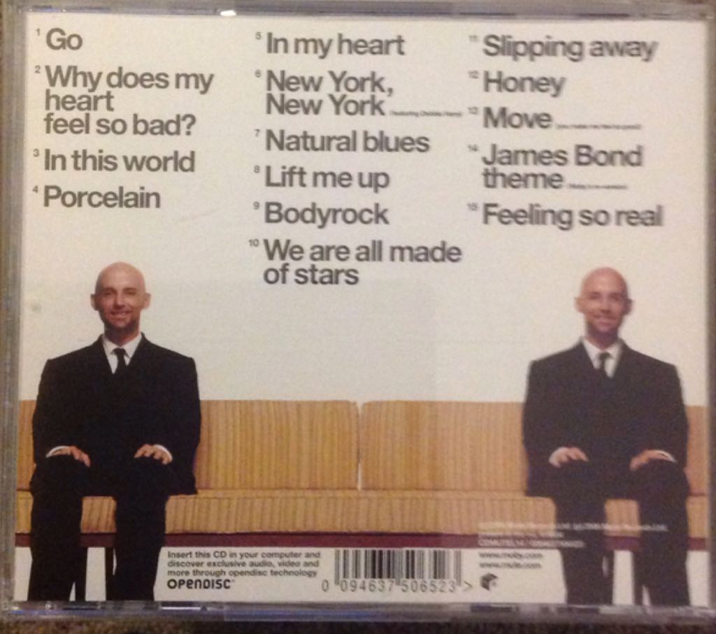 Go: The Very Best Of Moby - Moby (CD) music collectible [Barcode 094637506523] - Main Image 2