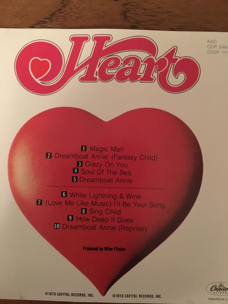 Dreamboat Annie (pic Disc) - Heart (12”) music collectible [Barcode 010963105827] - Main Image 2