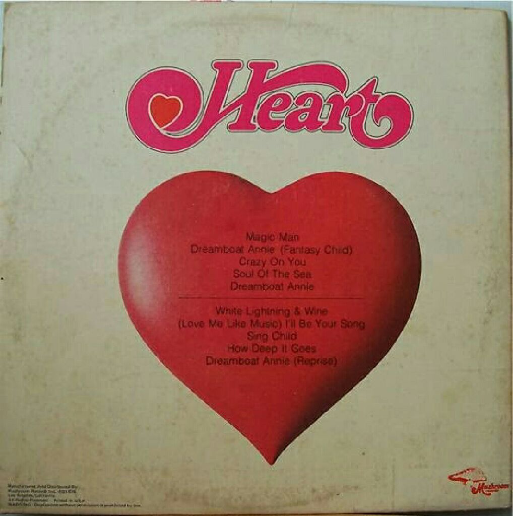 Dreamboat Annie - Heart (12”) music collectible - Main Image 2