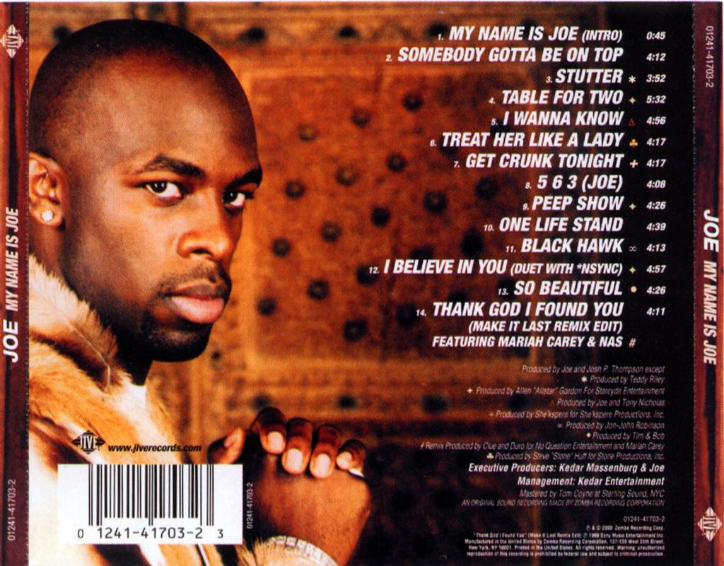 My Name Is Joe - Joe (CD) music collectible - Main Image 2