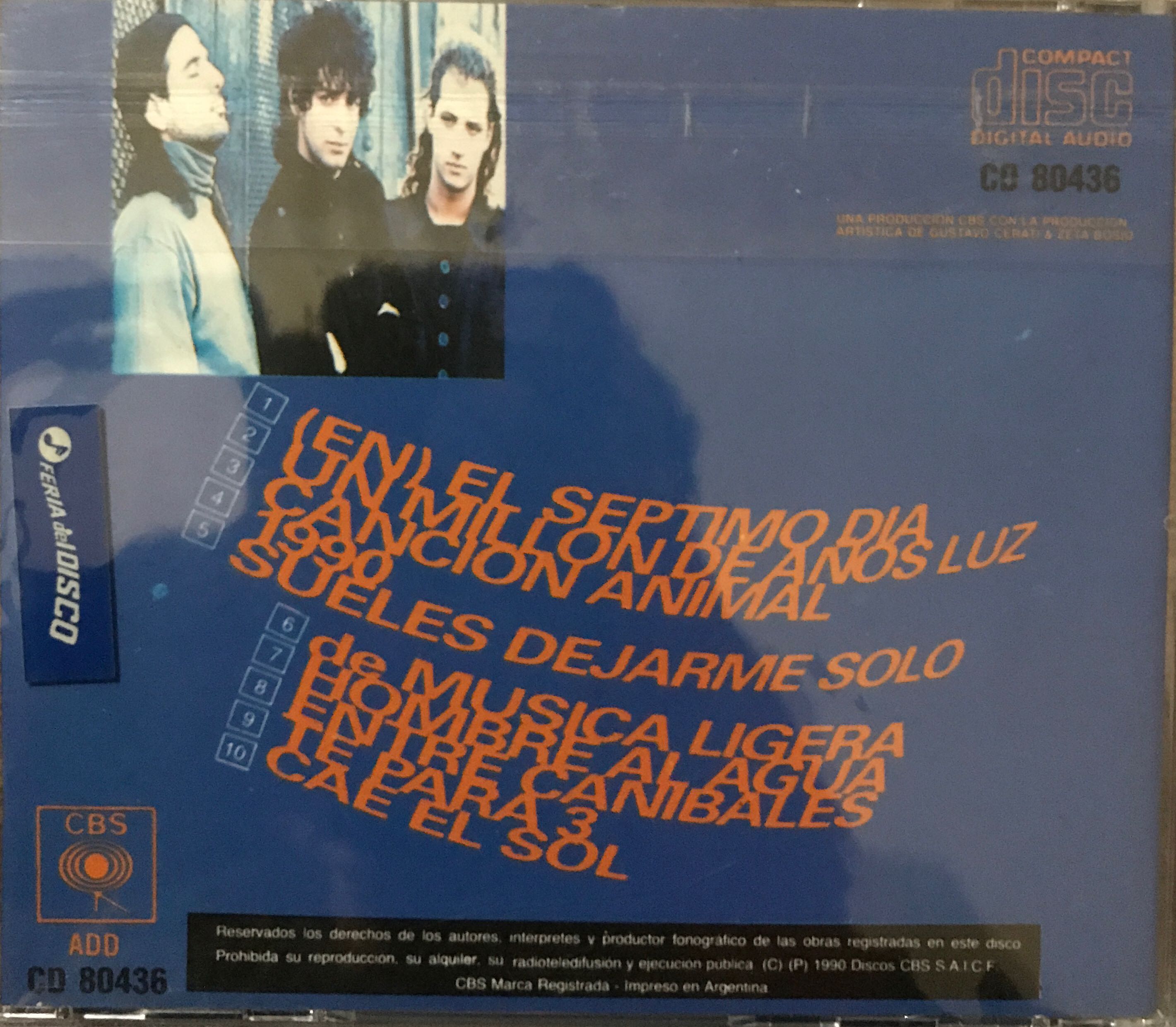 Cancion animal - Soda Stereo (12”) music collectible - Main Image 2