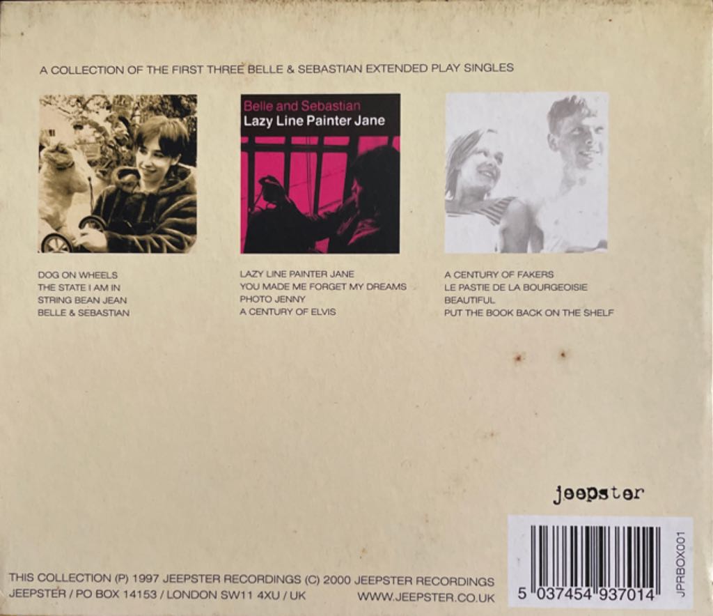 Lazy Line Painter Jane - Belle And Sebastian (CD) music collectible [Barcode 5037454937014] - Main Image 2