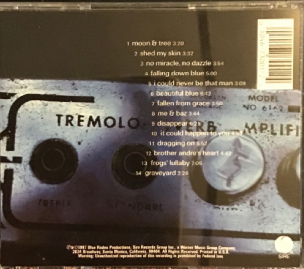 Tremolo - Blue Rodeo (CD) music collectible [Barcode 010467300124] - Main Image 2