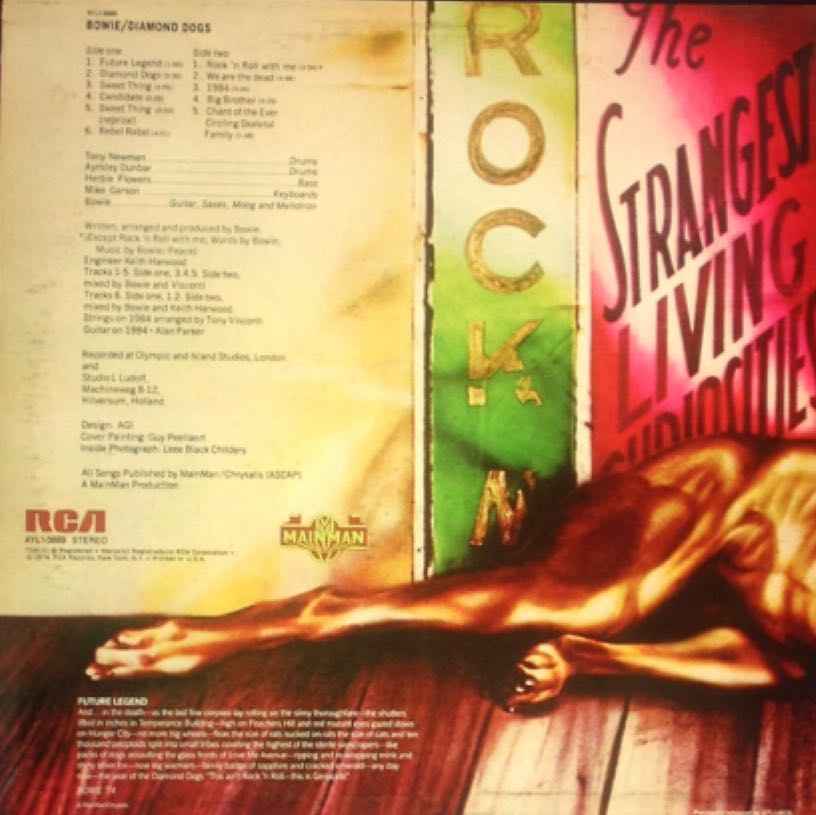 Diamond Dogs (30th Anniversary Edition) - Bowie, David (CD - 62) music collectible [Barcode 724357786027] - Main Image 2