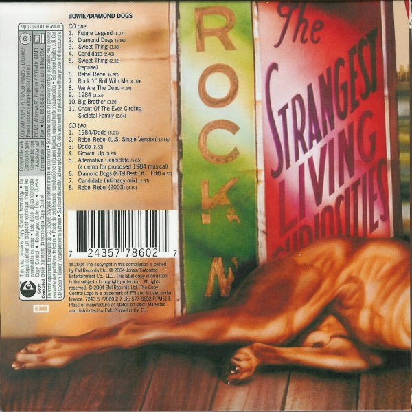 Diamond Dogs (30th Anniversary Edition) - Bowie, David (CD - 62) music collectible [Barcode 724357786027] - Main Image 4