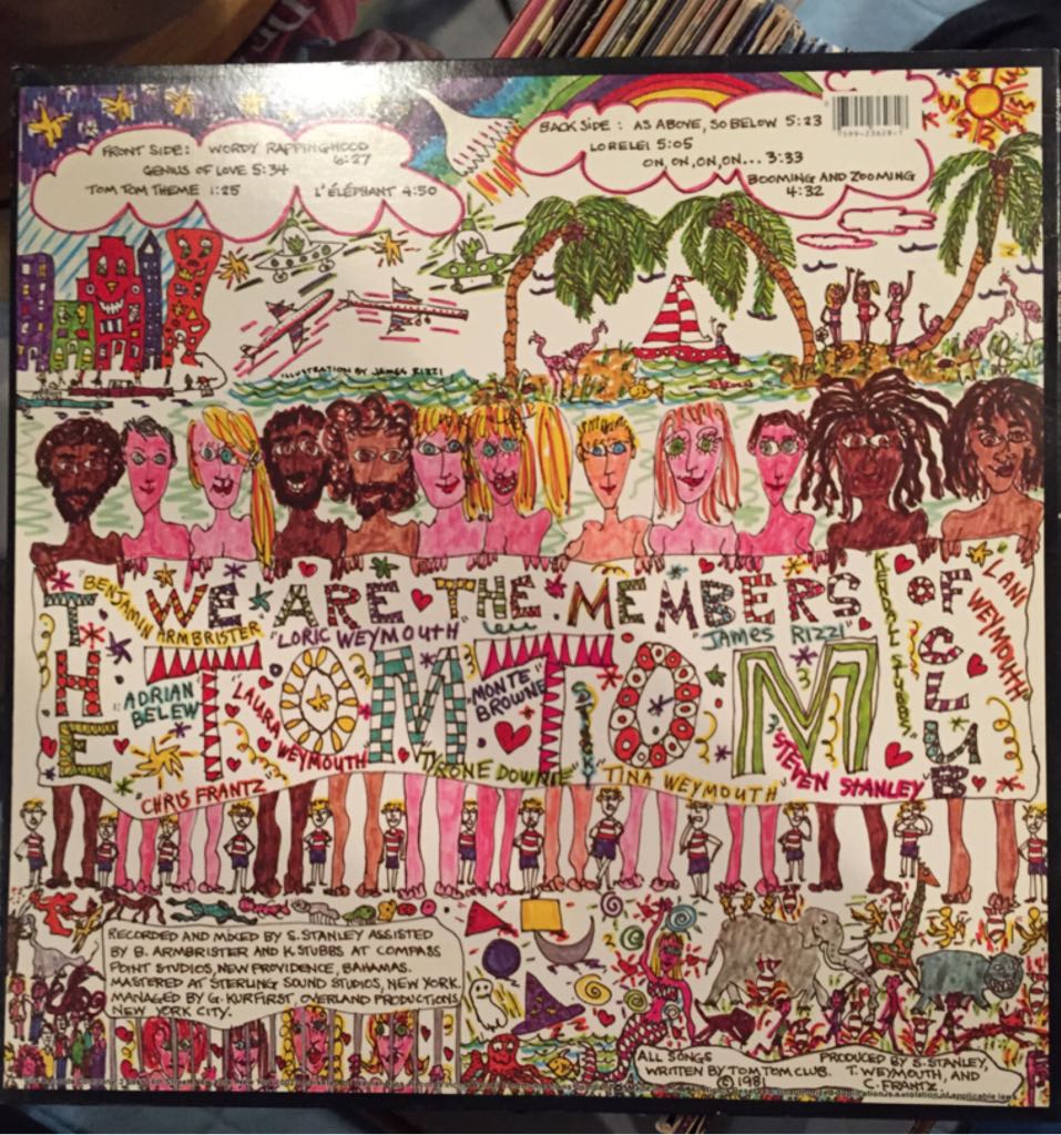 Tom Tom Club - Tom Tom Club (12”) music collectible - Main Image 2