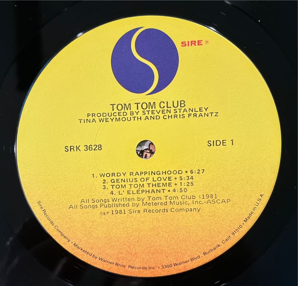 Tom Tom Club - Tom Tom Club (12”) music collectible - Main Image 3