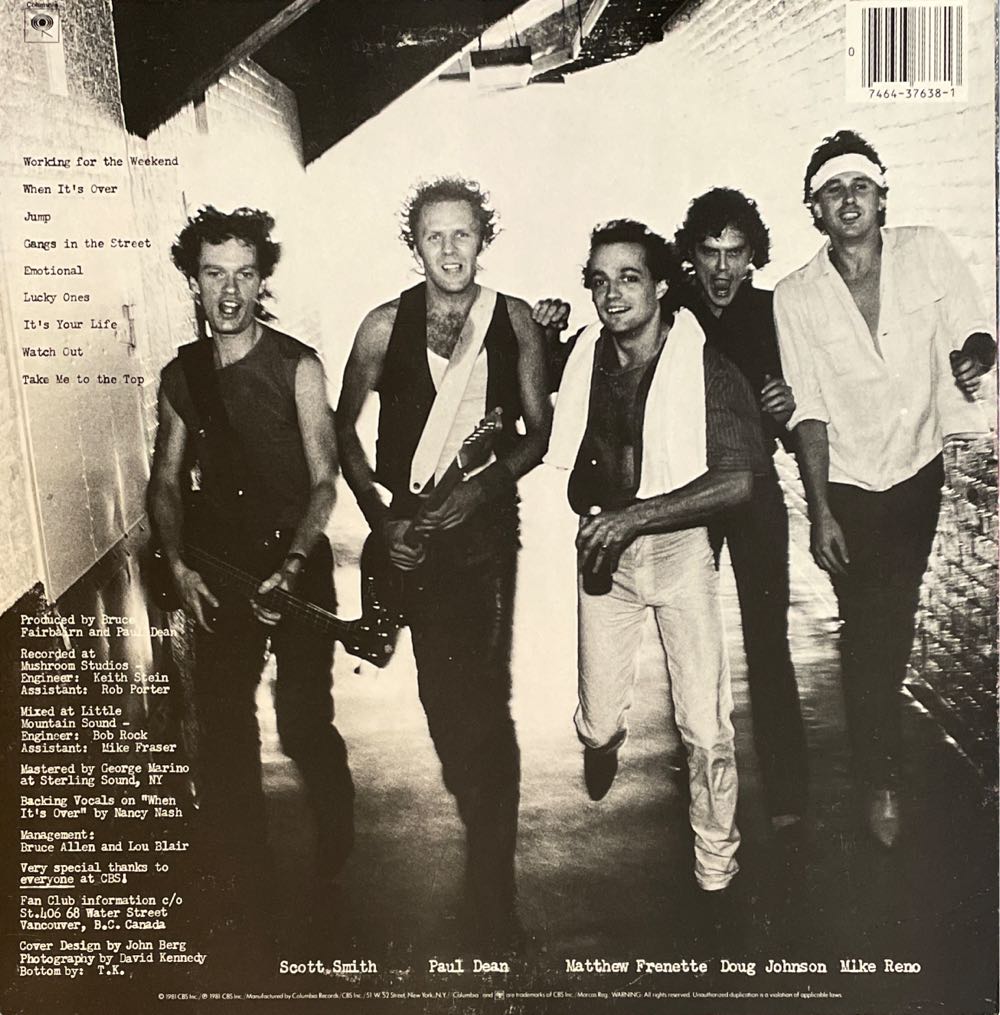 Get Lucky - Loverboy (12” - 4015) music collectible - Main Image 2