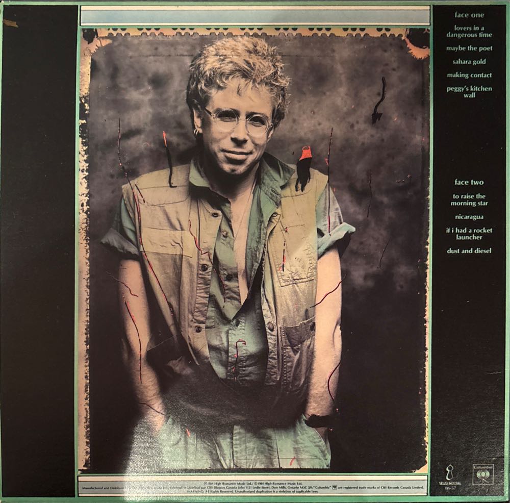 Stealing Fire - Bruce Cockburn (12” - 42) music collectible [Barcode 5099748036520] - Main Image 2