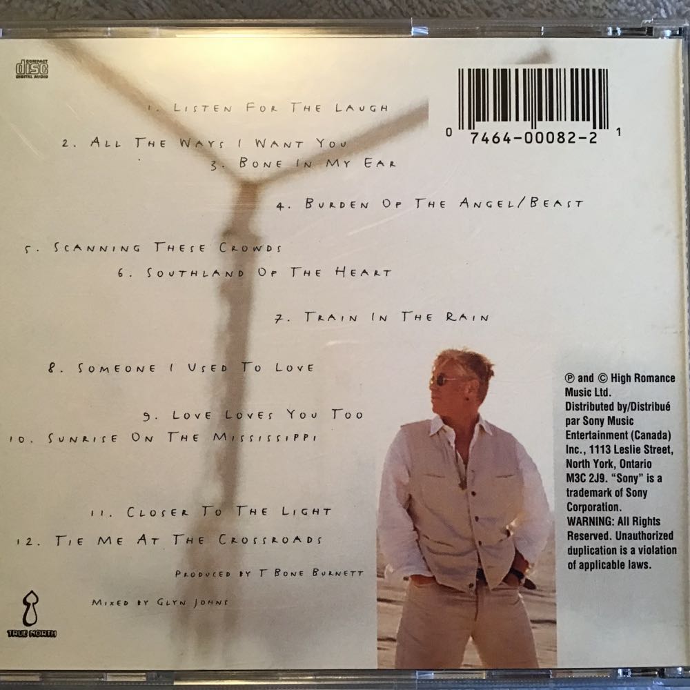 Dart To The Heart - Cockburn, Bruce (CD) music collectible [Barcode 074640008221] - Main Image 2