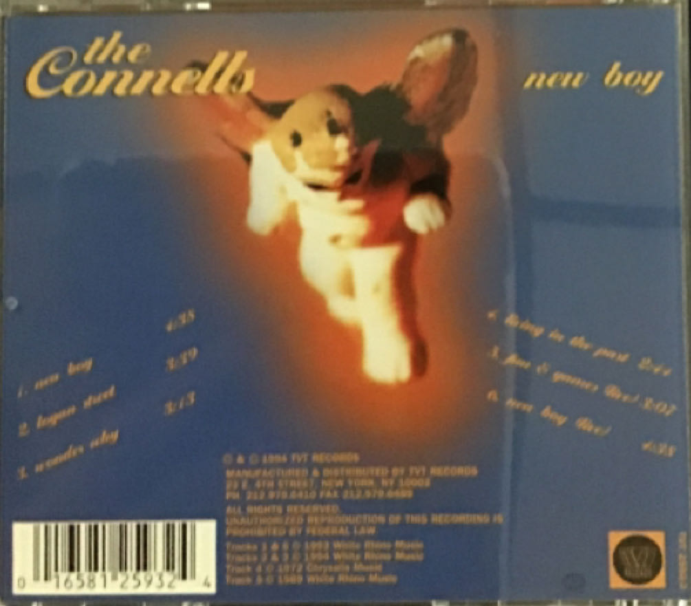 New Boy - Connells, The (CD) music collectible [Barcode 016581259324] - Main Image 2