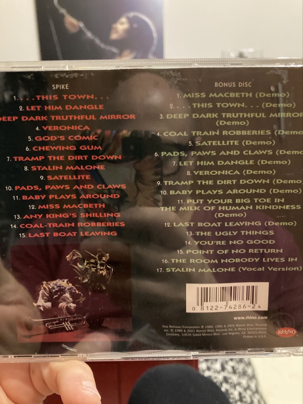 Spike (Deluxe Edition) - Elvis Costello (CD) music collectible [Barcode 081227428624] - Main Image 2