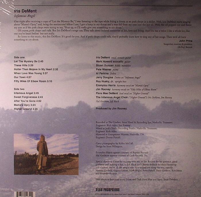 Infamous Angel - Iris DeMent (CD) music collectible [Barcode 093624523826] - Main Image 2