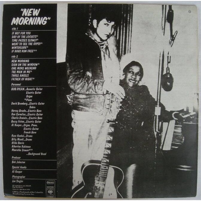 New Morning - Dylan, Bob (12” - 3521) music collectible - Main Image 2