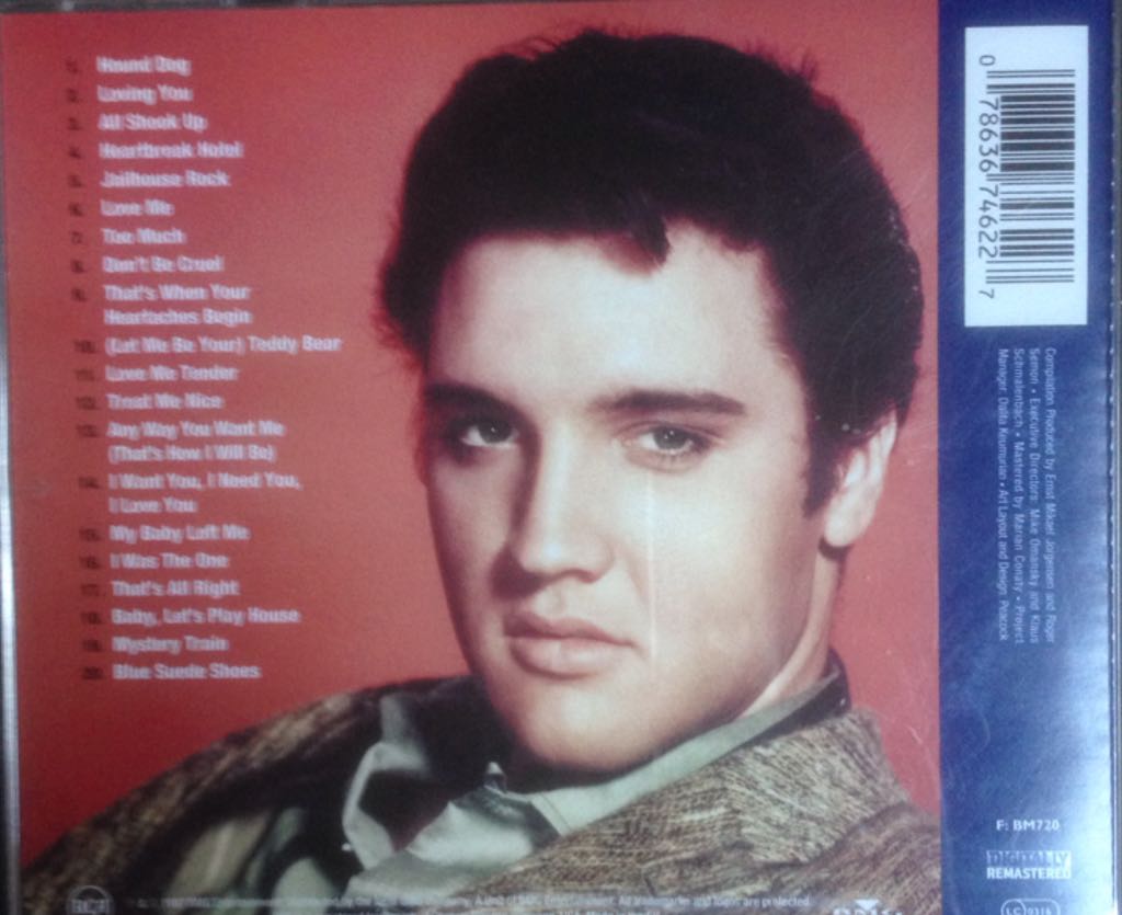 Elvis Golden Records - Elvis Presley (CD) music collectible [Barcode 078636746227] - Main Image 2