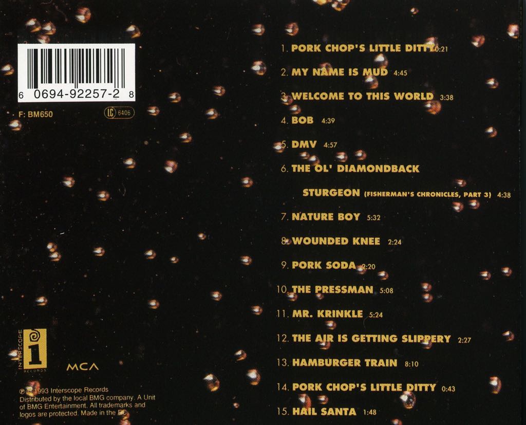Pork Soda - Primus (CD - 58) music collectible [Barcode 075679225726] - Main Image 2