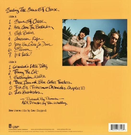 Sailing The Seas Of Cheese - Primus (CD - 4543) music collectible - Main Image 3